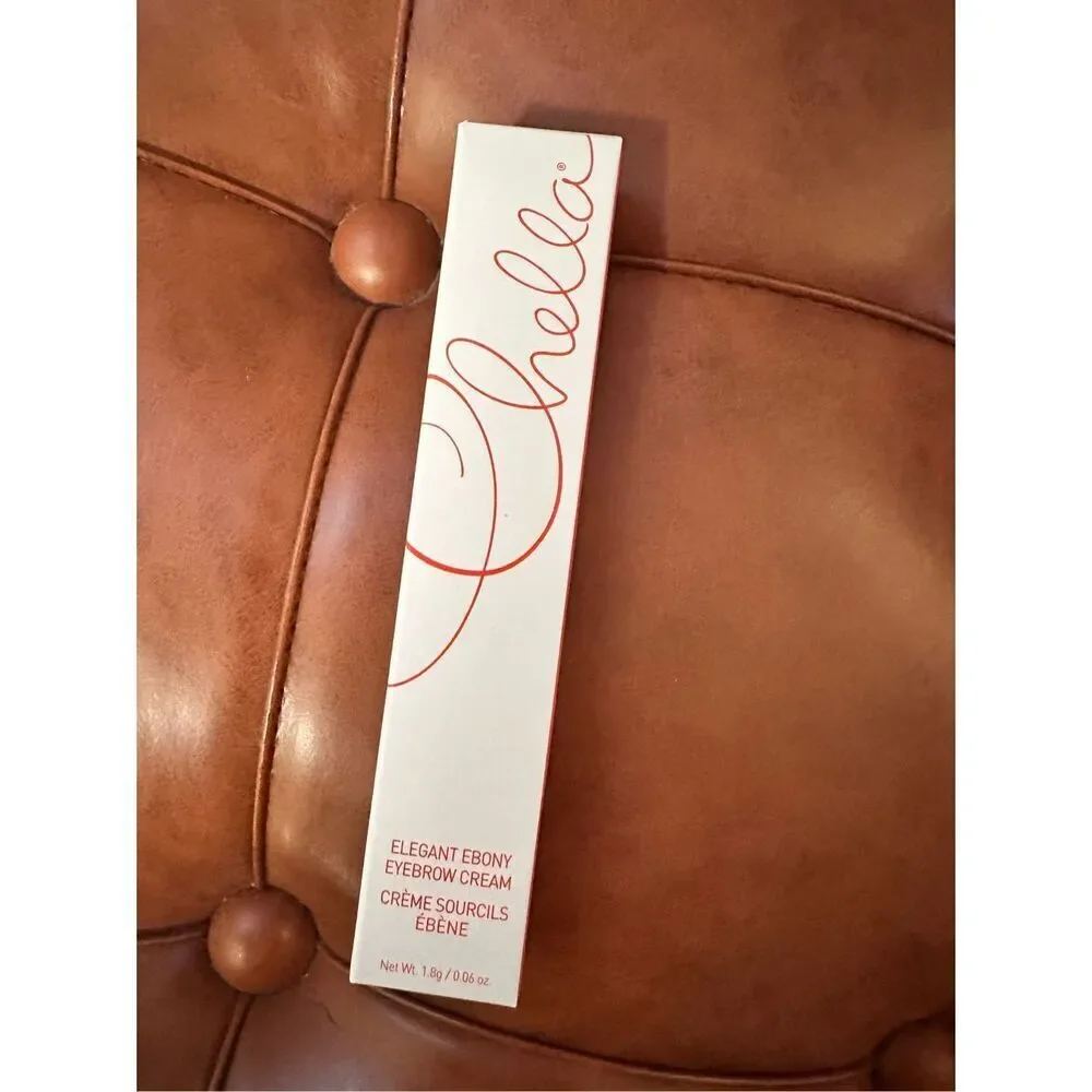 Chella Black Elegant Ebony Eyebrow Cream Eyebrow Builder New Full Size